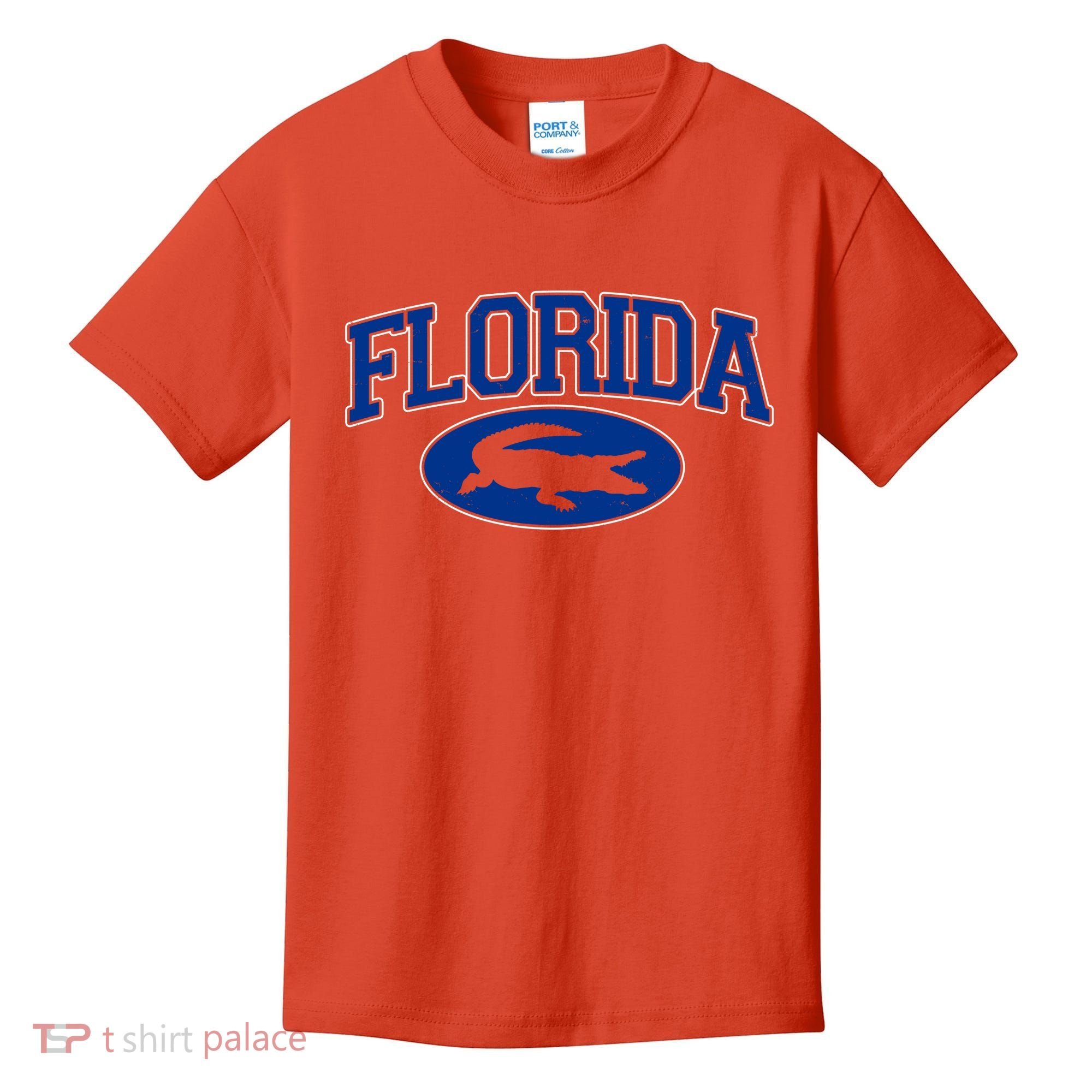 Florida Alligators Team Logo Kids T-Shirt