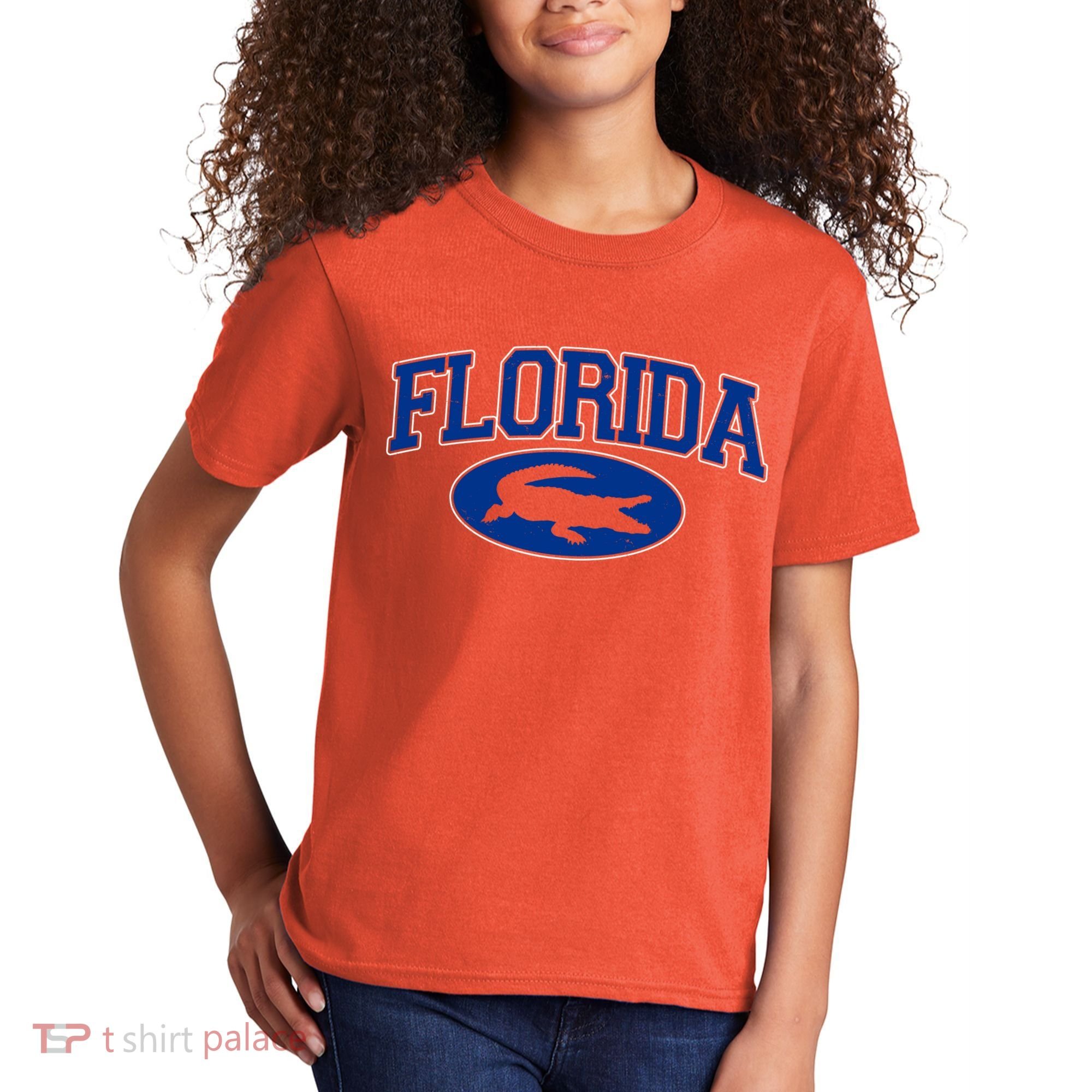 Florida Alligators Team Logo Kids T-Shirt