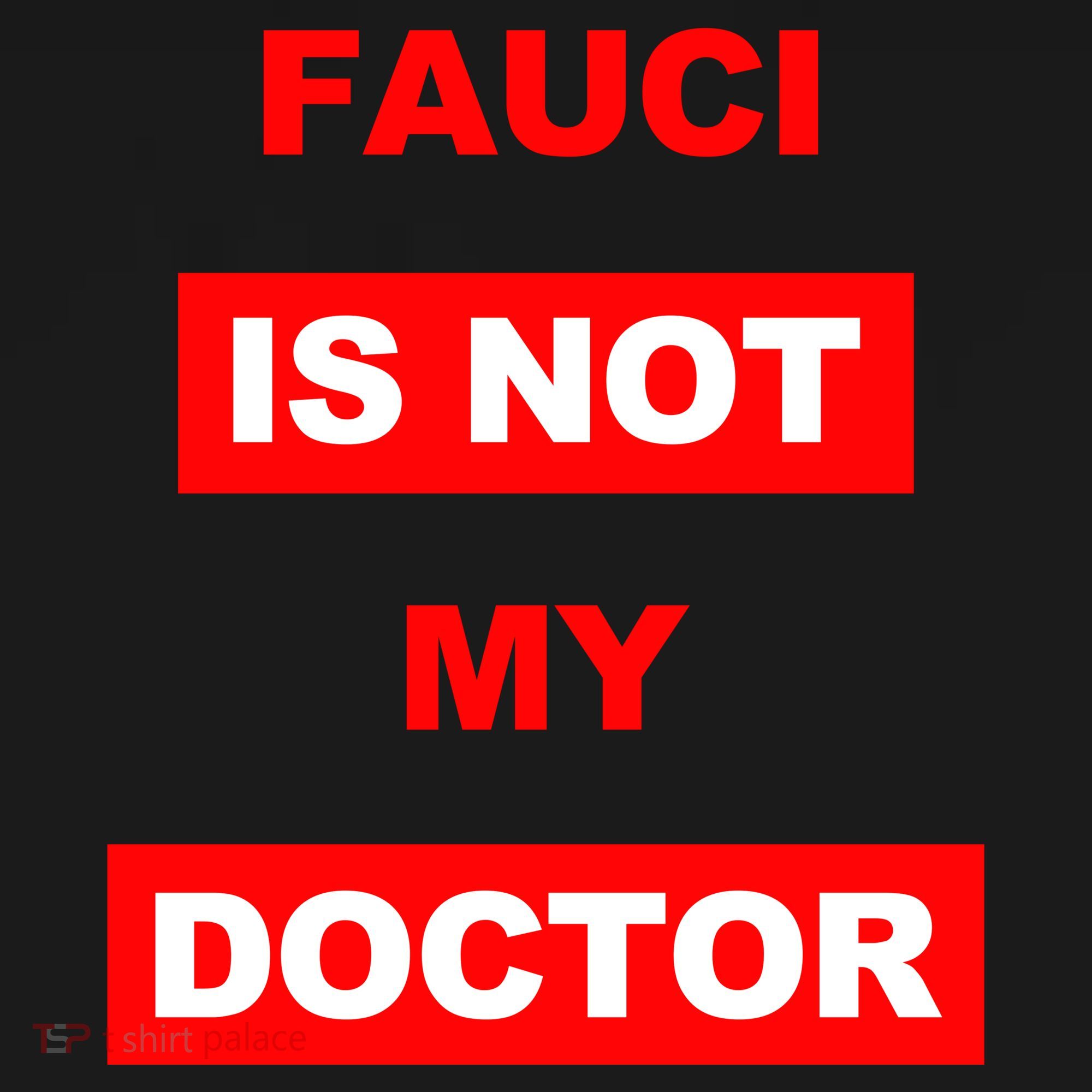 Fauci Is Not My Doctor Coaster
