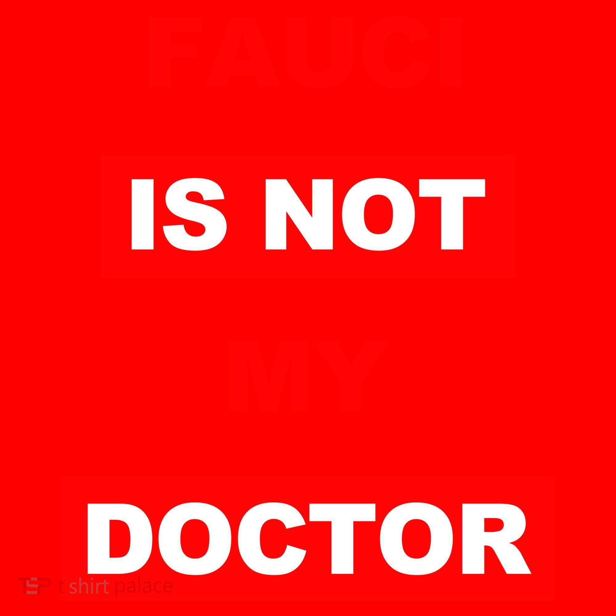 Fauci Is Not My Doctor Santa Hat