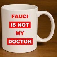 Fauci Is Not My Doctor 11oz C Handle Ceramic Mug thumb 3