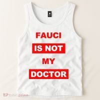 Fauci Is Not My Doctor Tank Top thumb 2