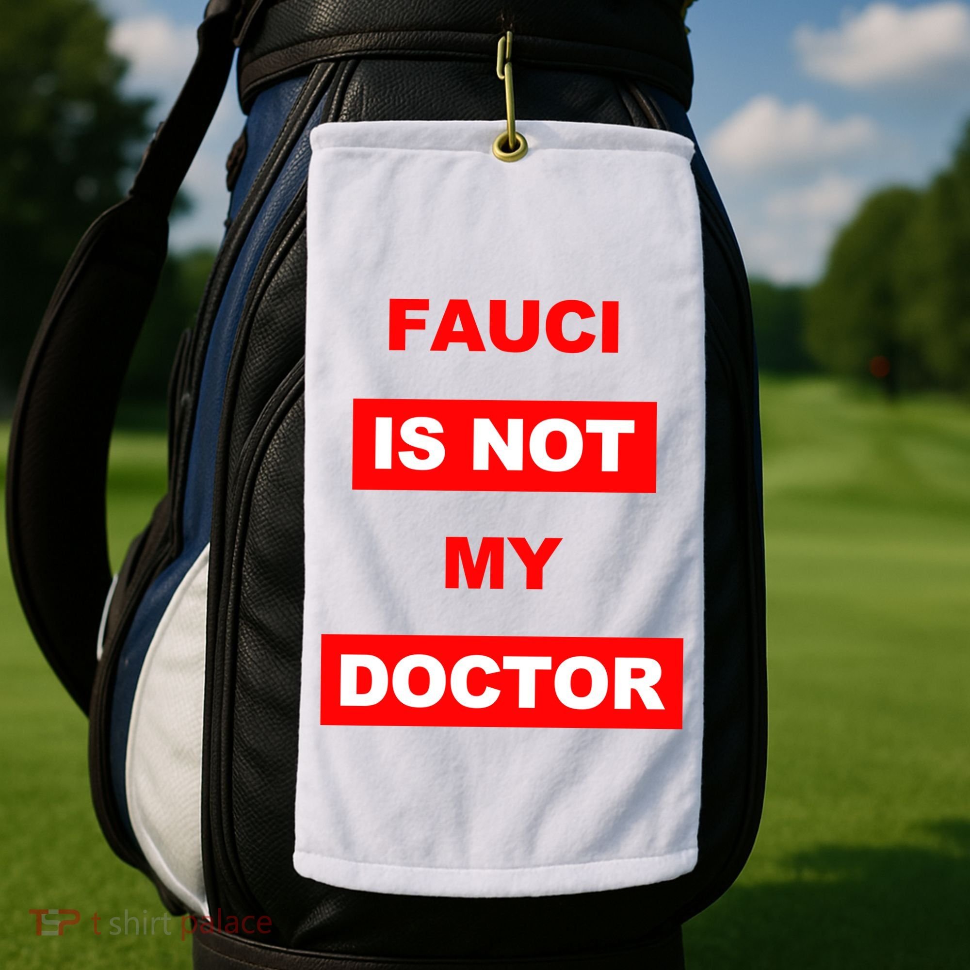 Fauci Is Not My Doctor Golf Towel