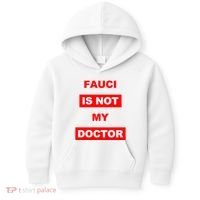 Fauci Is Not My Doctor Kids Hoodie thumb 0