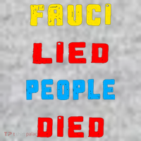Fauci Lied People Died The Baniff Cuffed Pom Beanie thumb 2