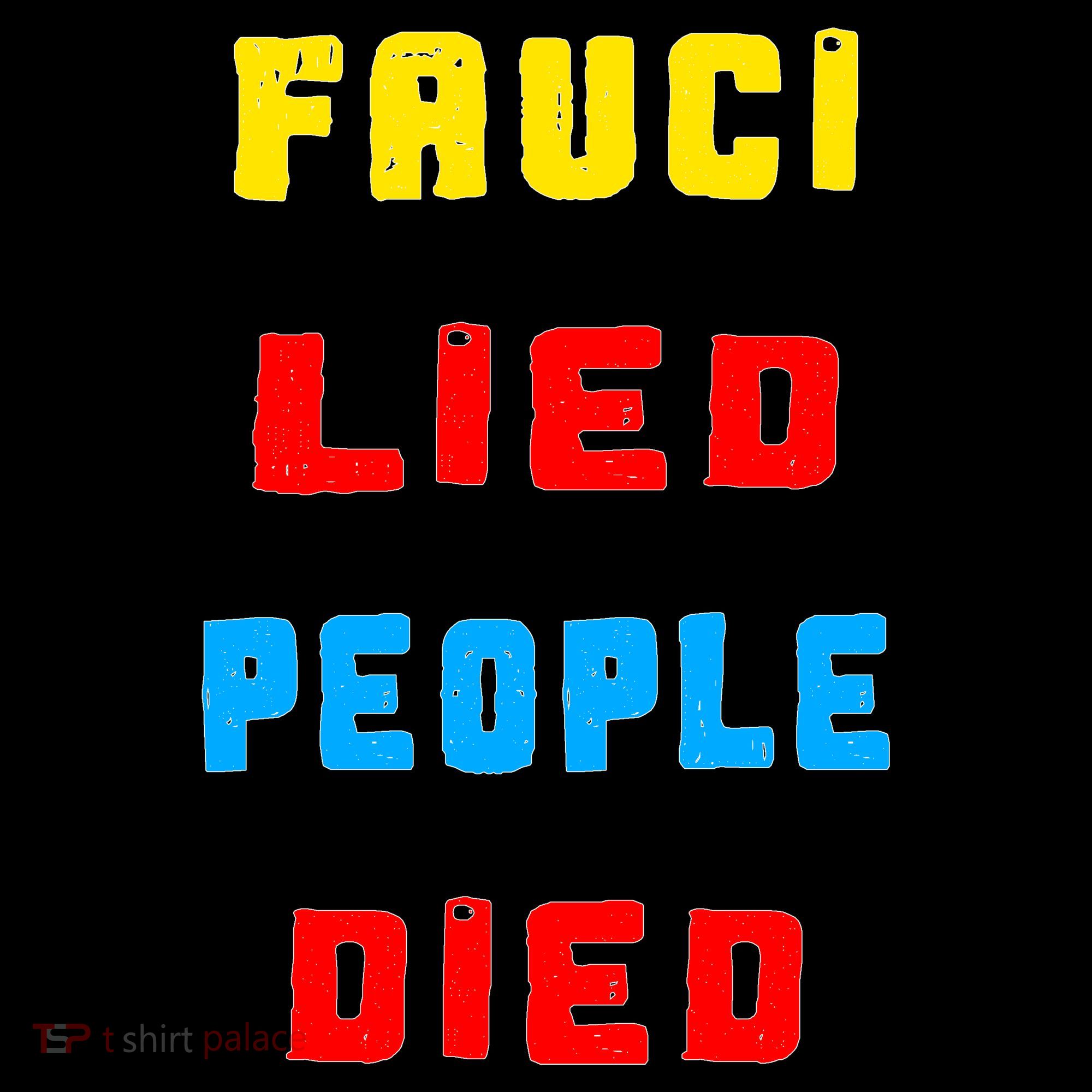 Fauci Lied People Died Women's Hoodie