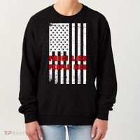 Fauci Lied People Died American Flag Women's Sweatshirt thumb 0