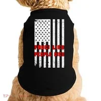 Fauci Lied People Died American Flag Doggie Tank thumb 0