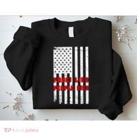 Fauci Lied People Died American Flag Sweatshirt thumb 2