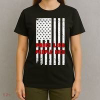 Fauci Lied People Died American Flag T-Shirt thumb 4