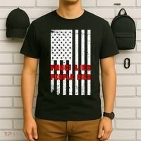 Fauci Lied People Died American Flag T-Shirt thumb 6