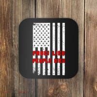 Fauci Lied People Died American Flag Coaster thumb 0