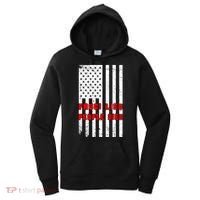 Fauci Lied People Died American Flag Women's Hoodie thumb 0