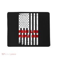 Fauci Lied People Died American Flag Mousepad thumb 0