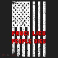 Fauci Lied People Died American Flag Hat thumb 2