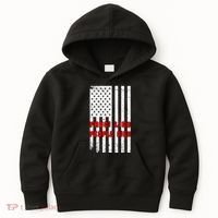 Fauci Lied People Died American Flag Kids Hoodie thumb 0