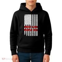 Fauci Lied People Died American Flag Kids Hoodie thumb 4