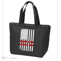 Fauci Lied People Died American Flag Tote Bag thumb 3