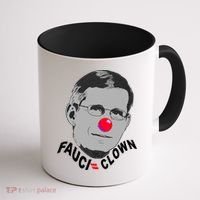 Fauci The Clown Coffee Mug thumb 1