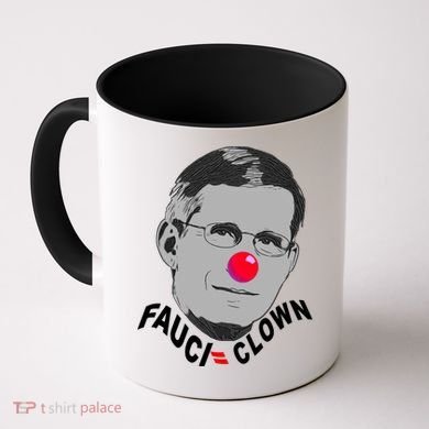 Fauci The Clown Coffee Mug