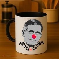Fauci The Clown Coffee Mug thumb 4