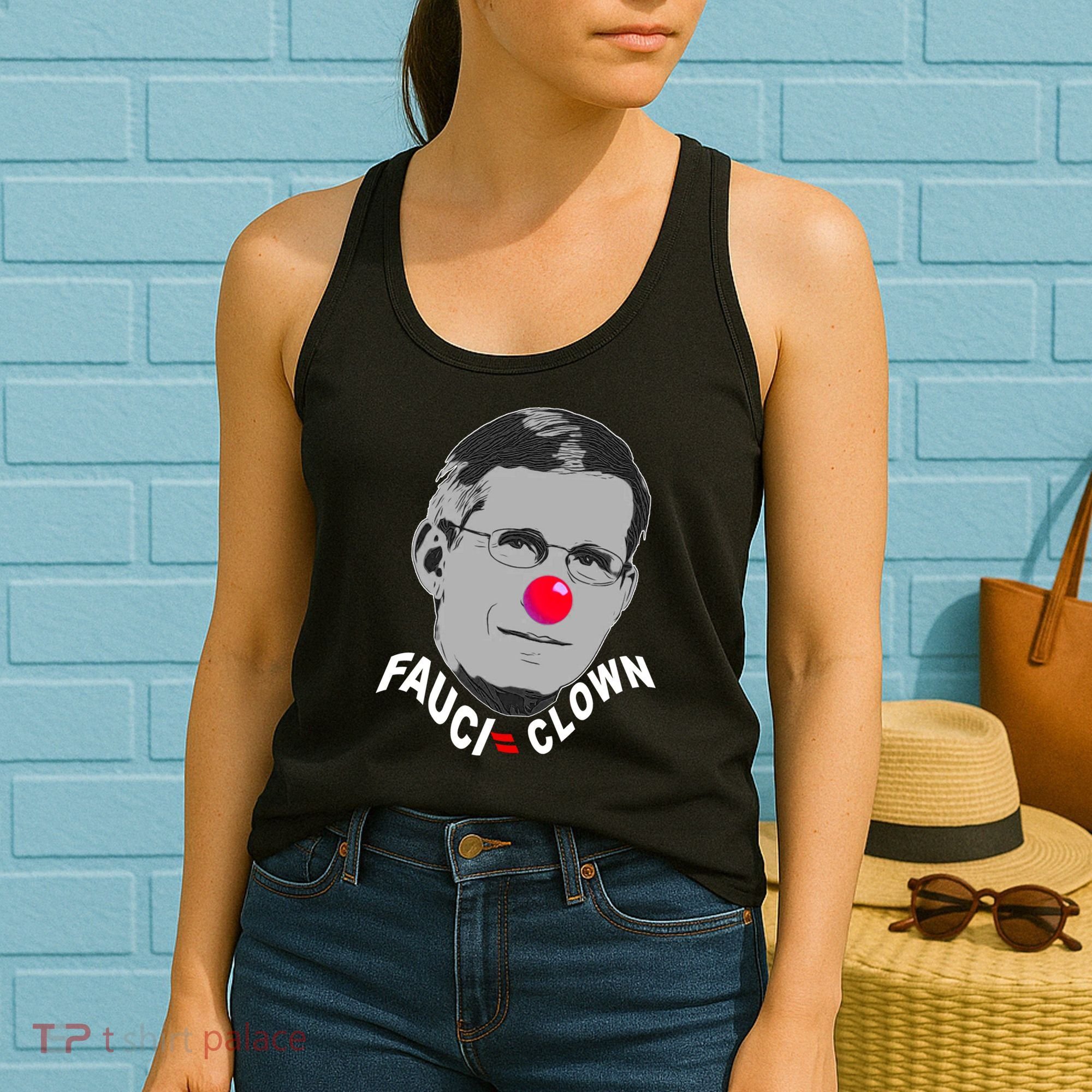 Fauci The Clown Women's Tank Top