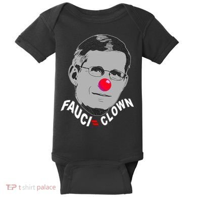 Fauci The Clown Baby Bodysuit