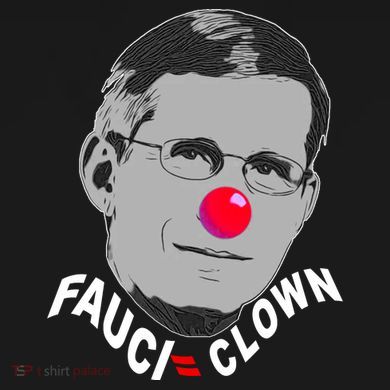 Fauci The Clown Tie Dye Hoodie