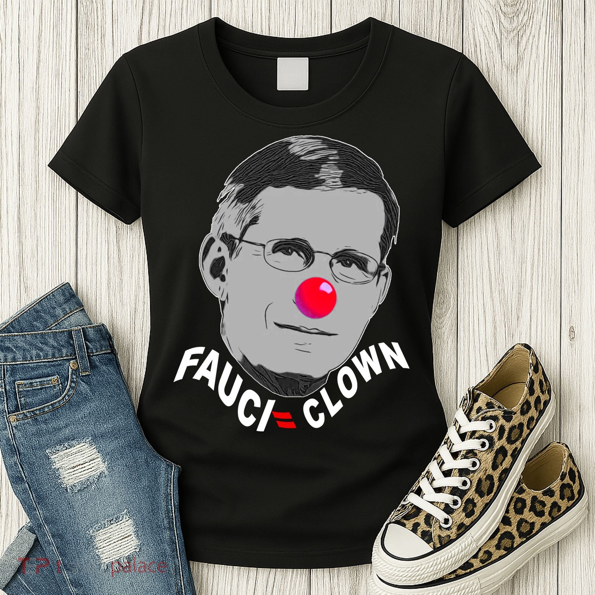 Fauci The Clown Women's T-Shirt