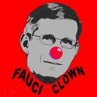 Fauci The Clown Santa Hat thumb 1