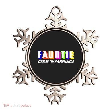 Fauntie Cooler Than a Fun Uncle Funcle Auntie Ornament