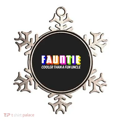 Fauntie Cooler Than a Fun Uncle Funcle Auntie Ornament