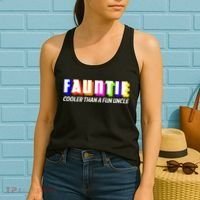Fauntie Cooler Than a Fun Uncle Funcle Auntie Women's Tank Top thumb 2