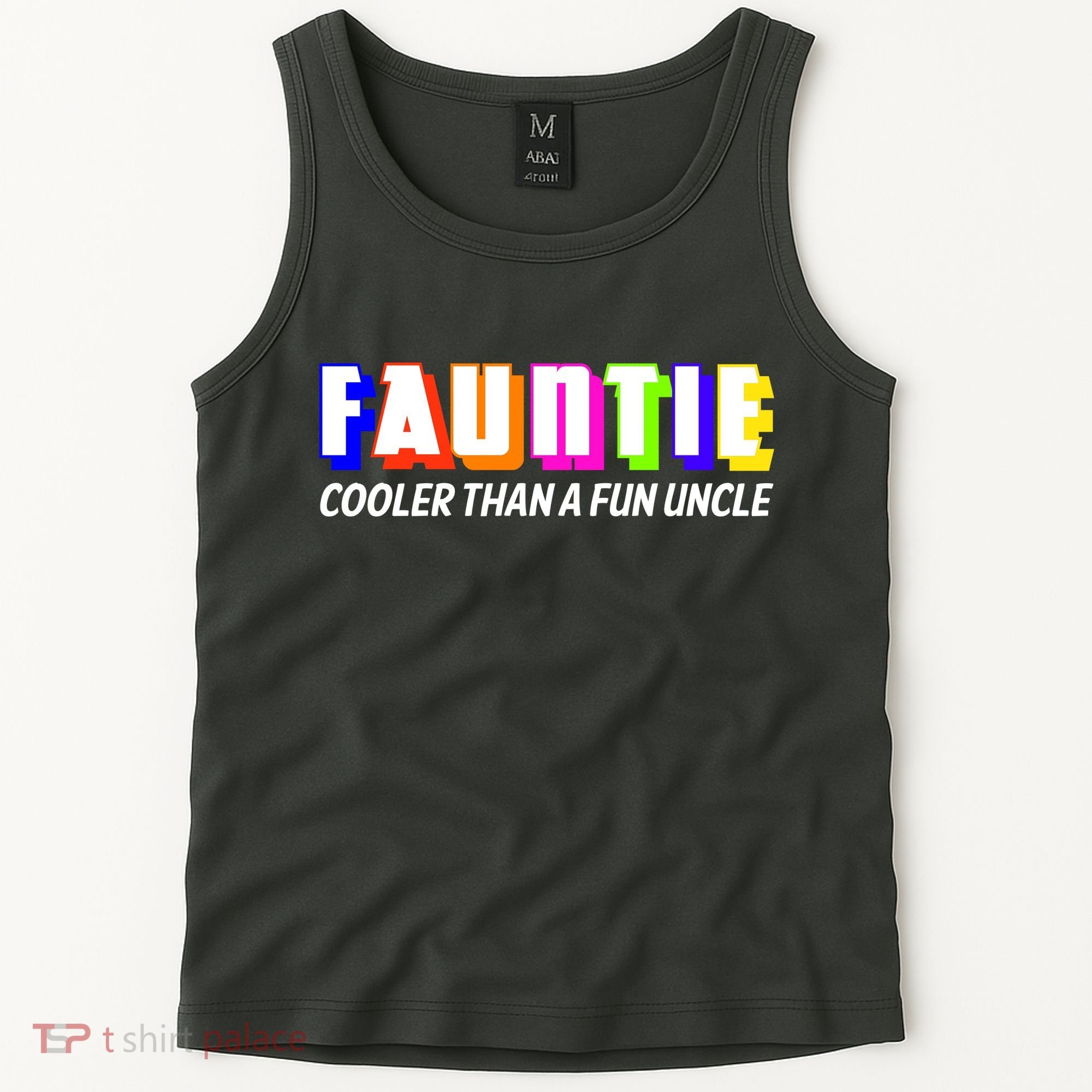 Fauntie Cooler Than a Fun Uncle Funcle Auntie Tank Top