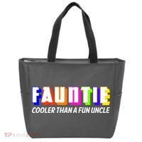 Fauntie Cooler Than a Fun Uncle Funcle Auntie Tote Bag thumb 0