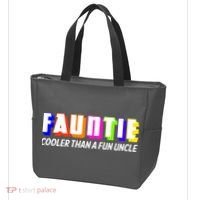 Fauntie Cooler Than a Fun Uncle Funcle Auntie Tote Bag thumb 3