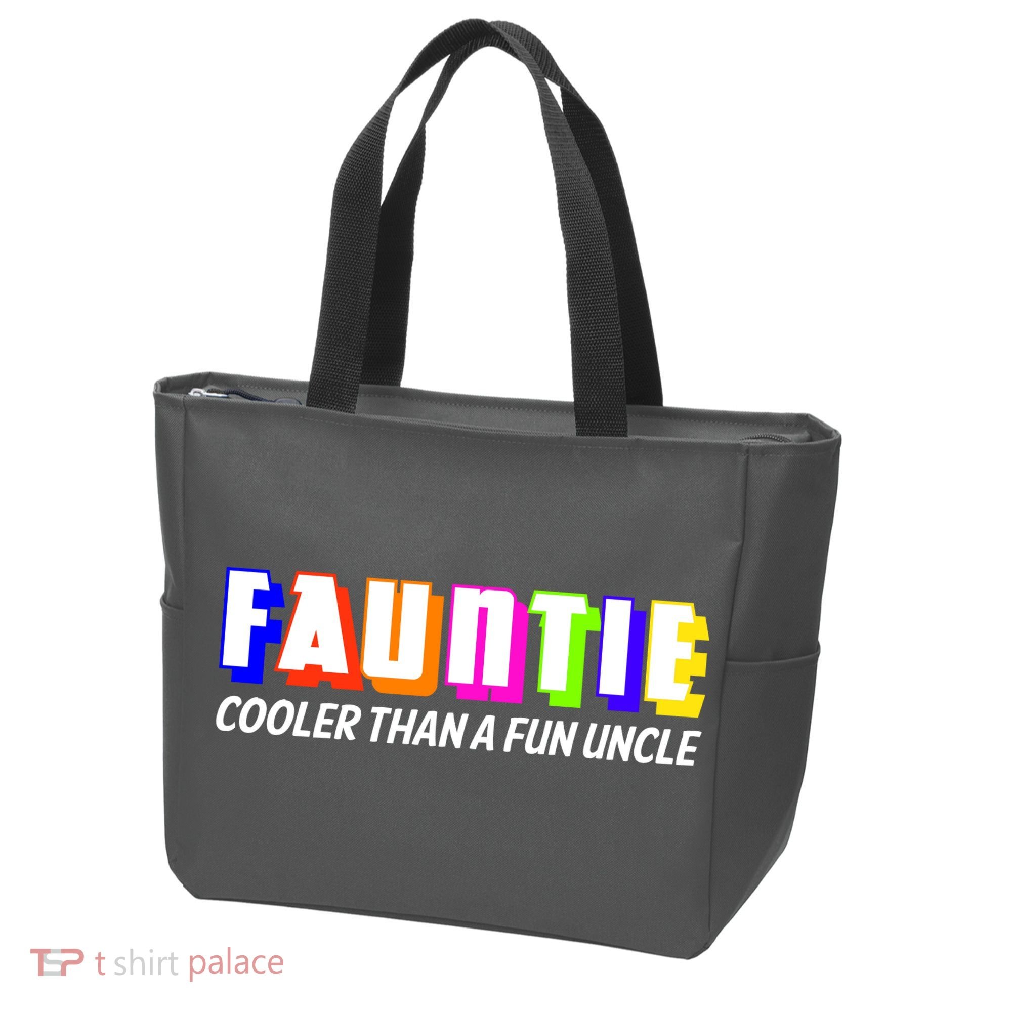 Fauntie Cooler Than a Fun Uncle Funcle Auntie Tote Bag