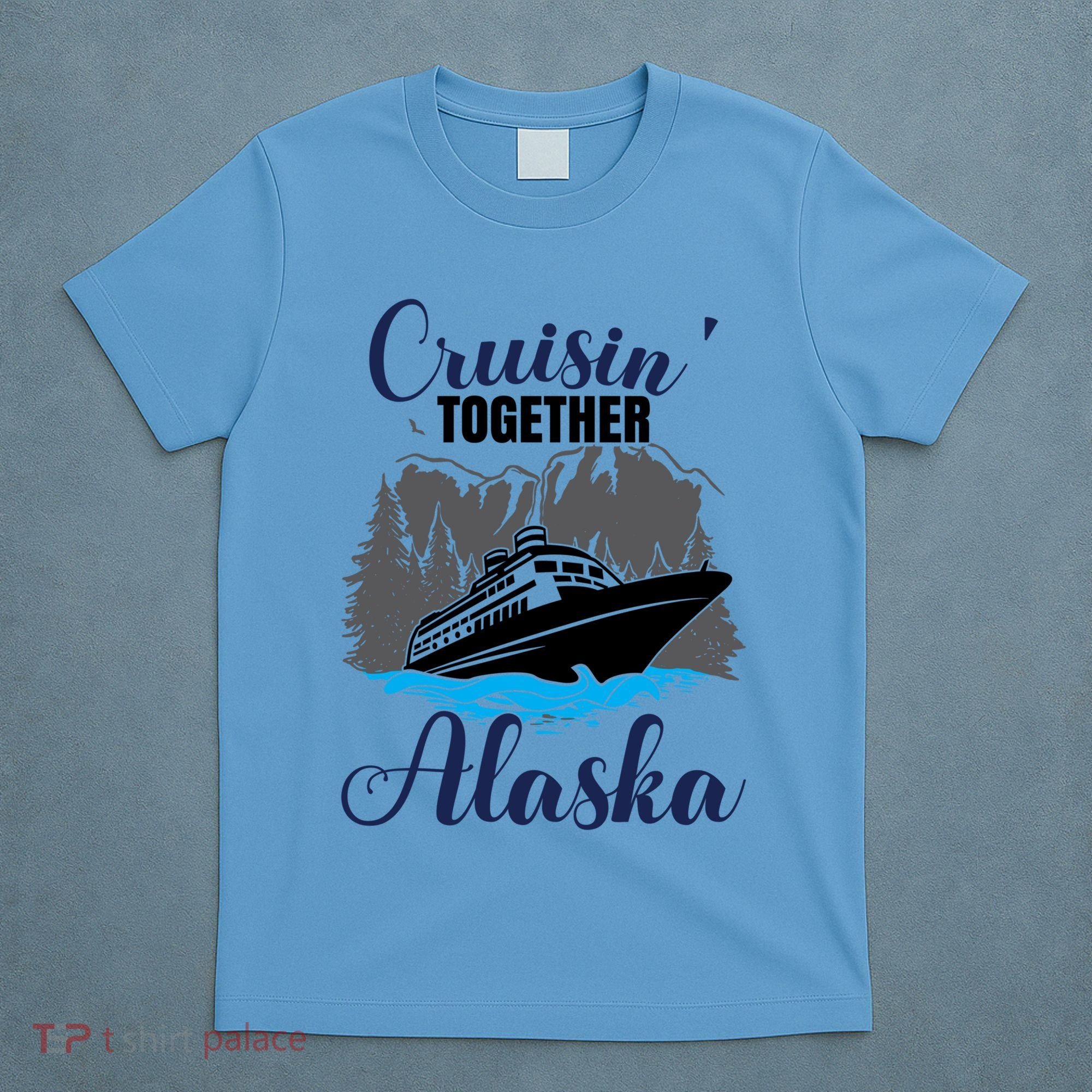 Funny Alaska Vacation Wildlife Cruisin' Together Alaska Gift T-Shirt