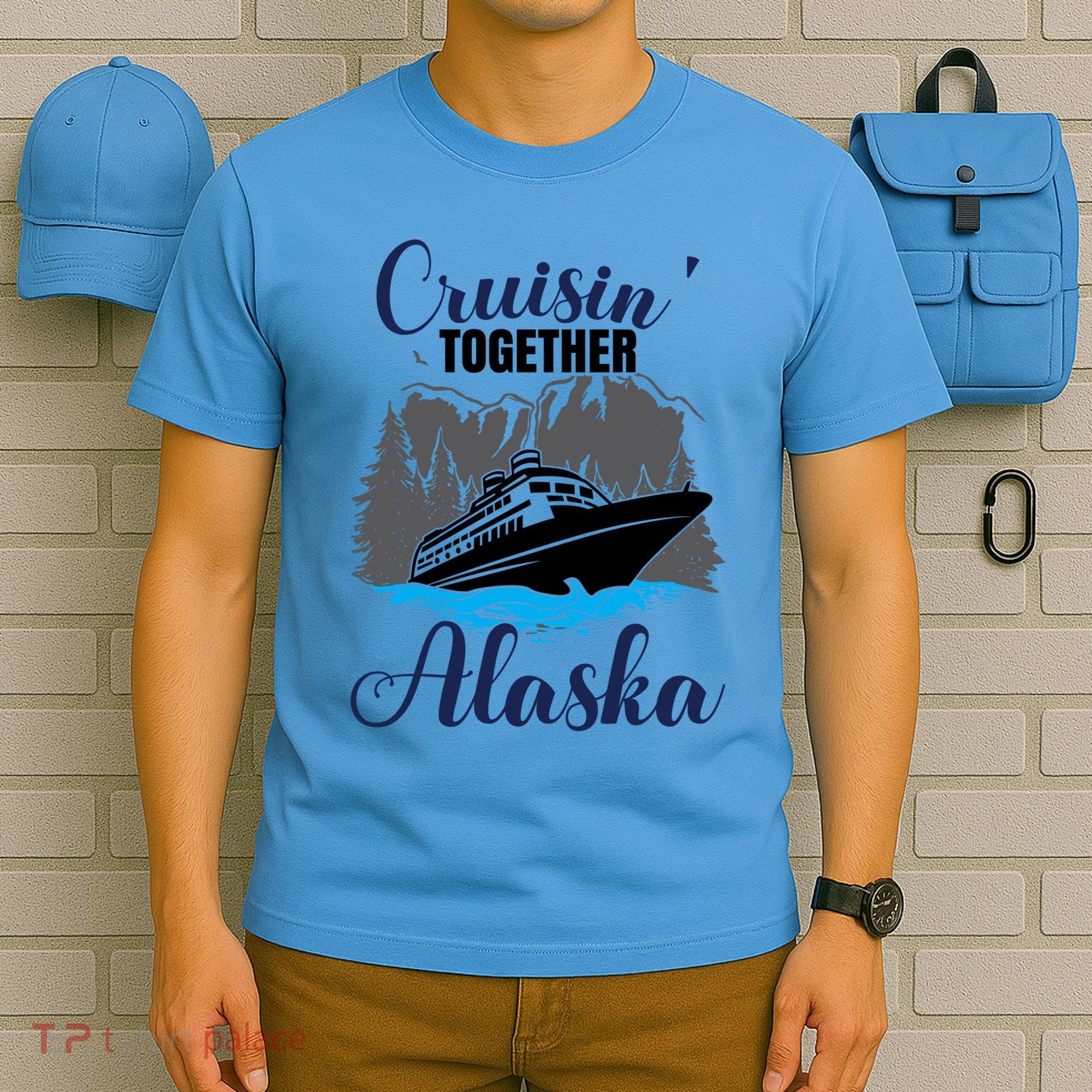 Funny Alaska Vacation Wildlife Cruisin' Together Alaska Gift T-Shirt