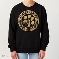 Foster. Adopt. Volunteer. Donate. Animal Rescue Dog Women's Sweatshirt thumb 0