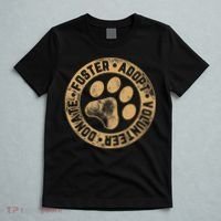 Foster. Adopt. Volunteer. Donate. Animal Rescue Dog T-Shirt thumb 5