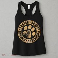 Foster. Adopt. Volunteer. Donate. Animal Rescue Dog Women's Tank Top thumb 3