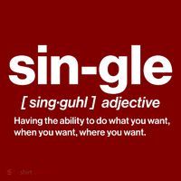 Funny Anti Valentine Single Definition Mousepad thumb 1