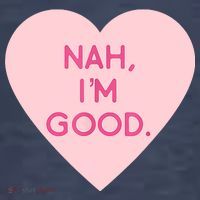Funny Anti Valentine's Day Nah I'm Good Tank Top thumb 6