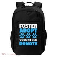 Foster Adopt Volunteer Donate Animal Rescue Shelter Dog Cat Backpack thumb 0