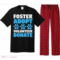 Foster Adopt Volunteer Donate Animal Rescue Shelter Dog Cat Pajama Set thumb 0