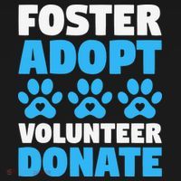 Foster Adopt Volunteer Donate Animal Rescue Shelter Dog Cat Kids Tie-Dye T-Shirt thumb 3