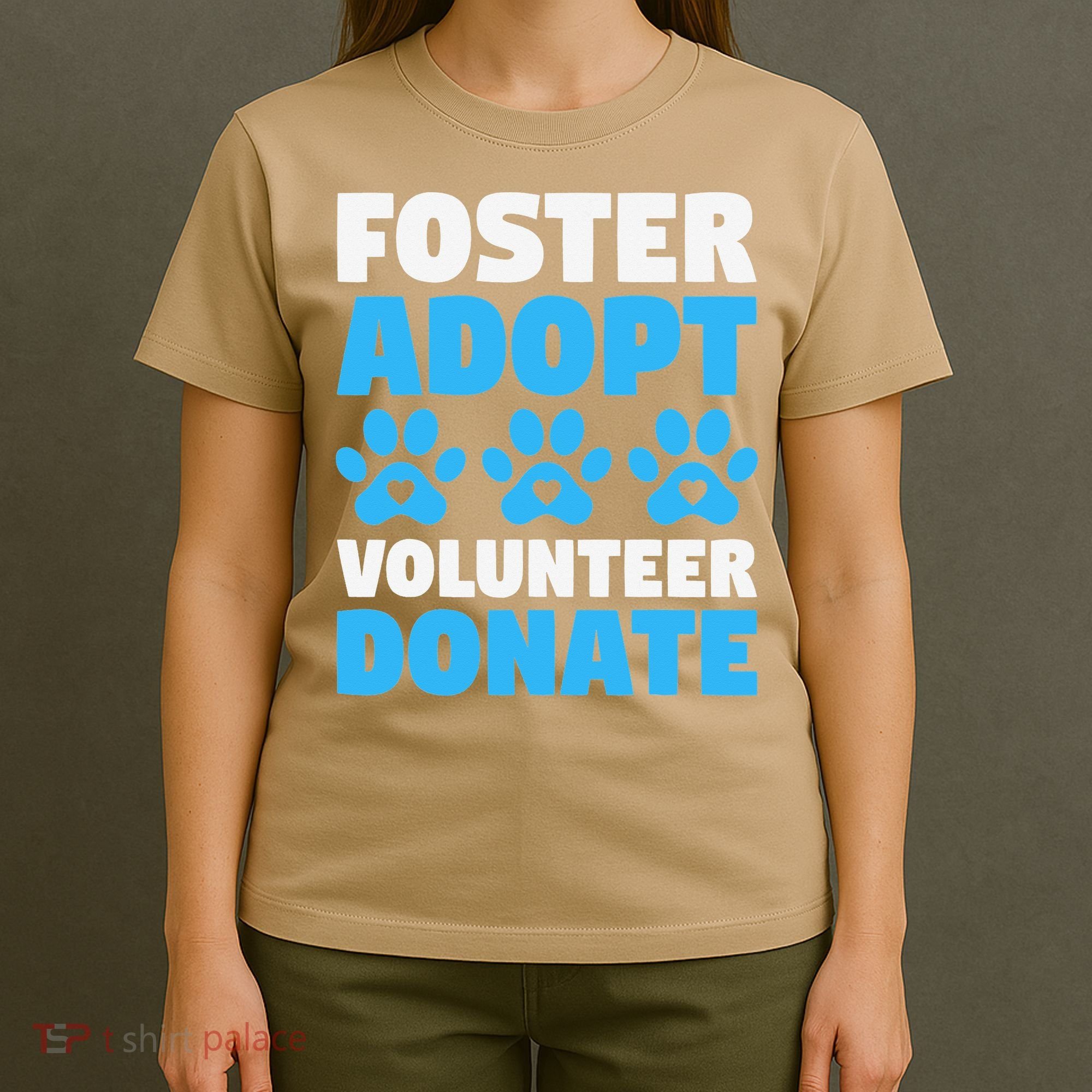 Foster Adopt Volunteer Donate Animal Rescue Shelter Dog Cat T-Shirt