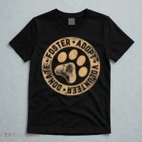 Foster. Adopt. Volunteer. Donate. Animal Rescue Dog T-Shirt thumb 5