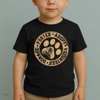 Foster. Adopt. Volunteer. Donate. Animal Rescue Dog Toddler T-Shirt thumb 2
